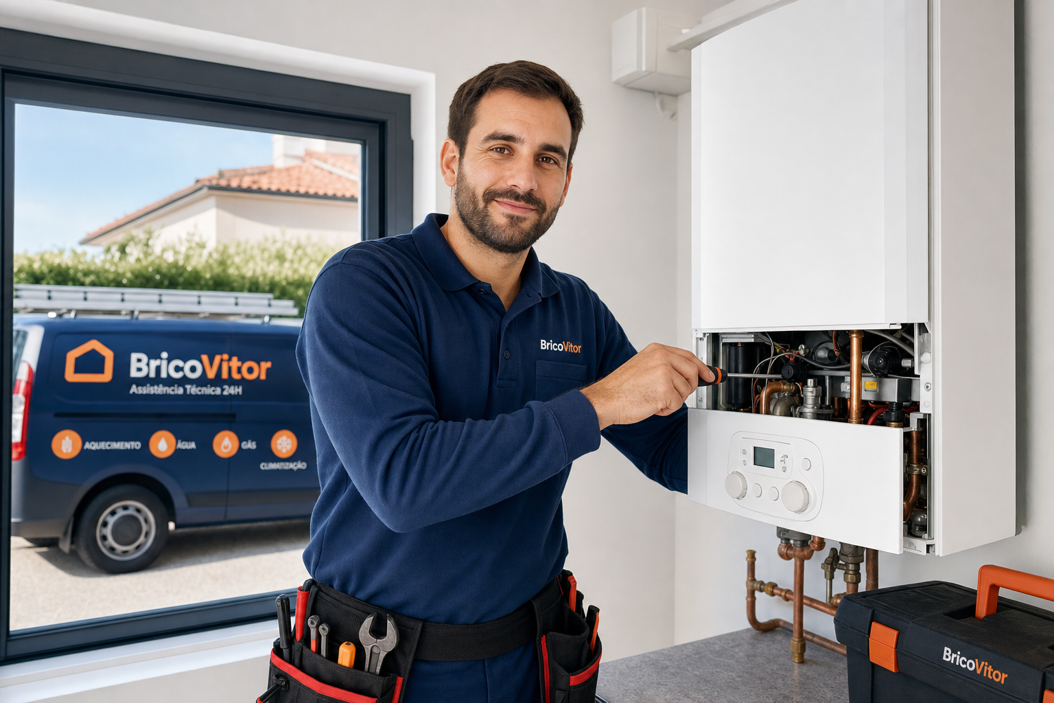 Técnico BricoVitor assistência Vulcano Lisboa — certificado DGEG